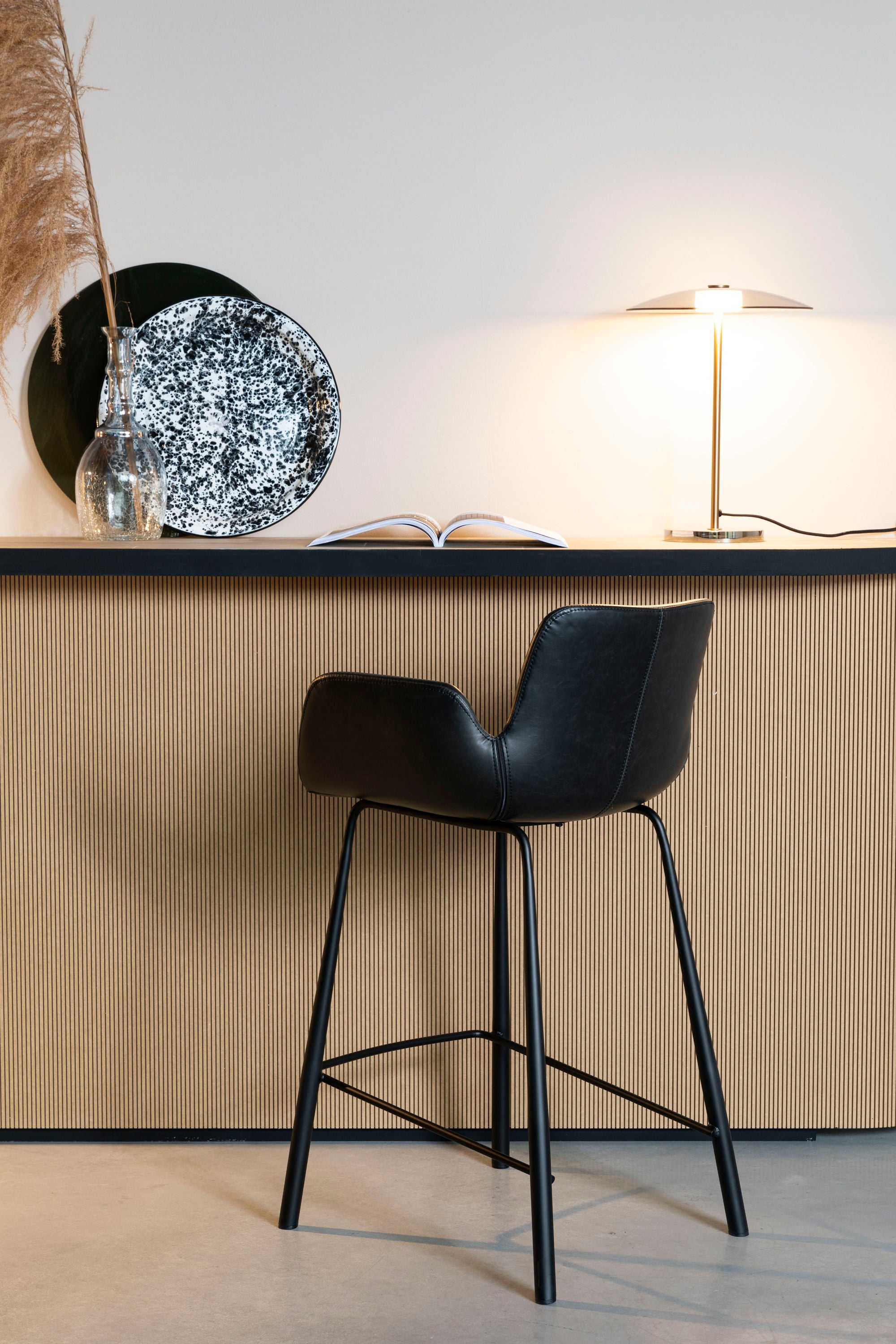 Zuiver Float Gold & Glass Table Lamp